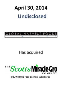 global Harvest Scotts